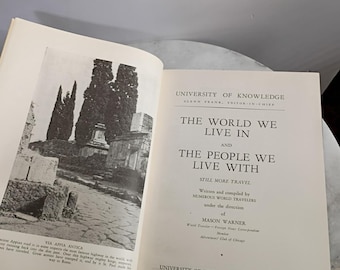 Vintage The University Of Knowledge Wonder Books Art In The Modern World 1937