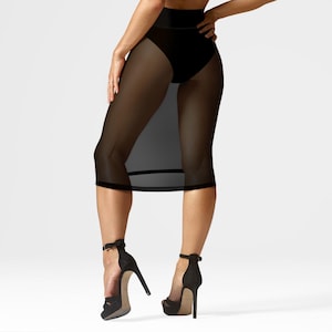 Sheer Skirt - Etsy