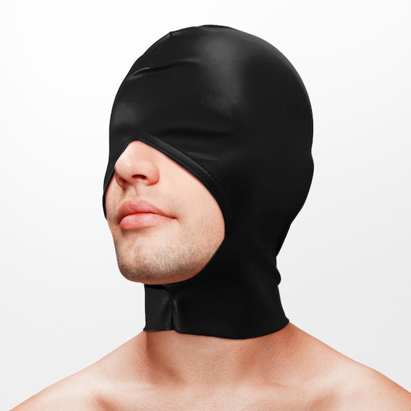 bondage hood, Bdsm mask, bondage mask, bdsm hood