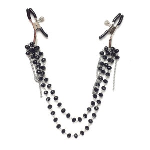 Nipple clamps, nipple jewelry, nipple chain, necklace to nipple, nipple shield jewelry, necklace to nipple