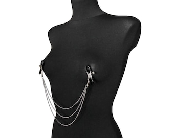 Nipple clamps with chain