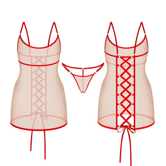 knee length dresses for ladies Nude Mesh Dress Sexy Lingerie, Clubwear, or Beach Cover-Up main image 1