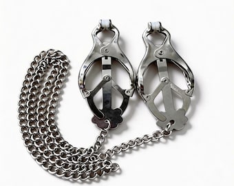 Pinzas para pezones Clover con cadena