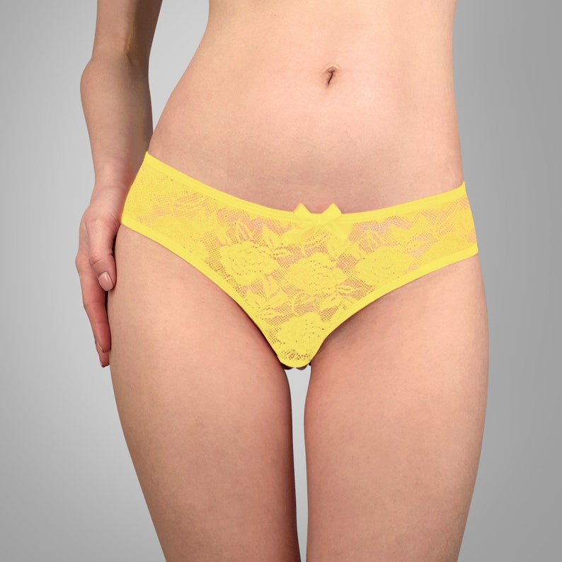 Crotchless Panties Open Panties See Through Panties Sheer Etsy