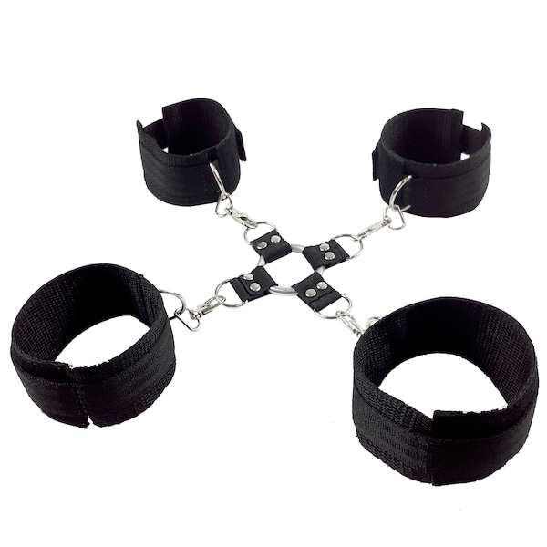 BDSM bondage, ring fixation, bondage furniture, bondage cuffs, Set of harness, unisex straps for fixing hands, bdsm, bondage rope