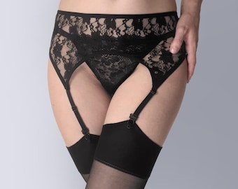 Lace Garter belts, belts for stockings, lace lingerie