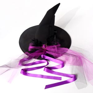 Halloween witch hat, witch costume, hexenhut, Halloween outfit, halloween witch, large witch hat