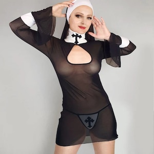 Nun lingerie costume