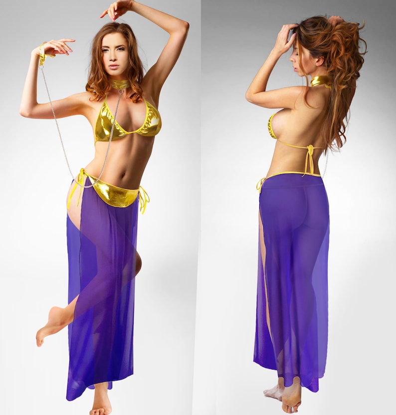 Traje de danza del vientre, atuendo de danza del vientre, vestido de danza del vientre, falda de danza del vientre, ropa de danza del vientre, traje de danza árabe, danza del vientre Purple (37)