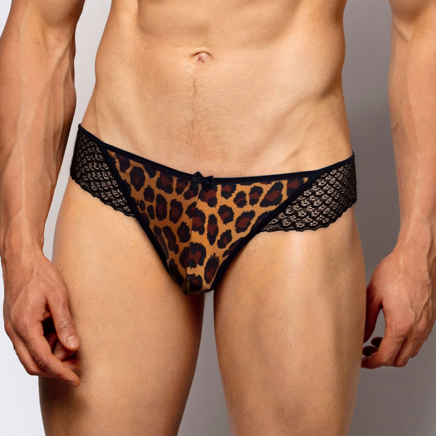 Leopard Men Panties 