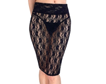 See Through Skirt - Etsy