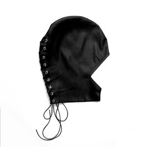 bondage hood, Bdsm mask, bondage mask, bdsm hood image 6