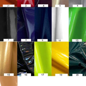 Leggings de PVC: ropa de club para festivales con detalle de cordones imagen 3