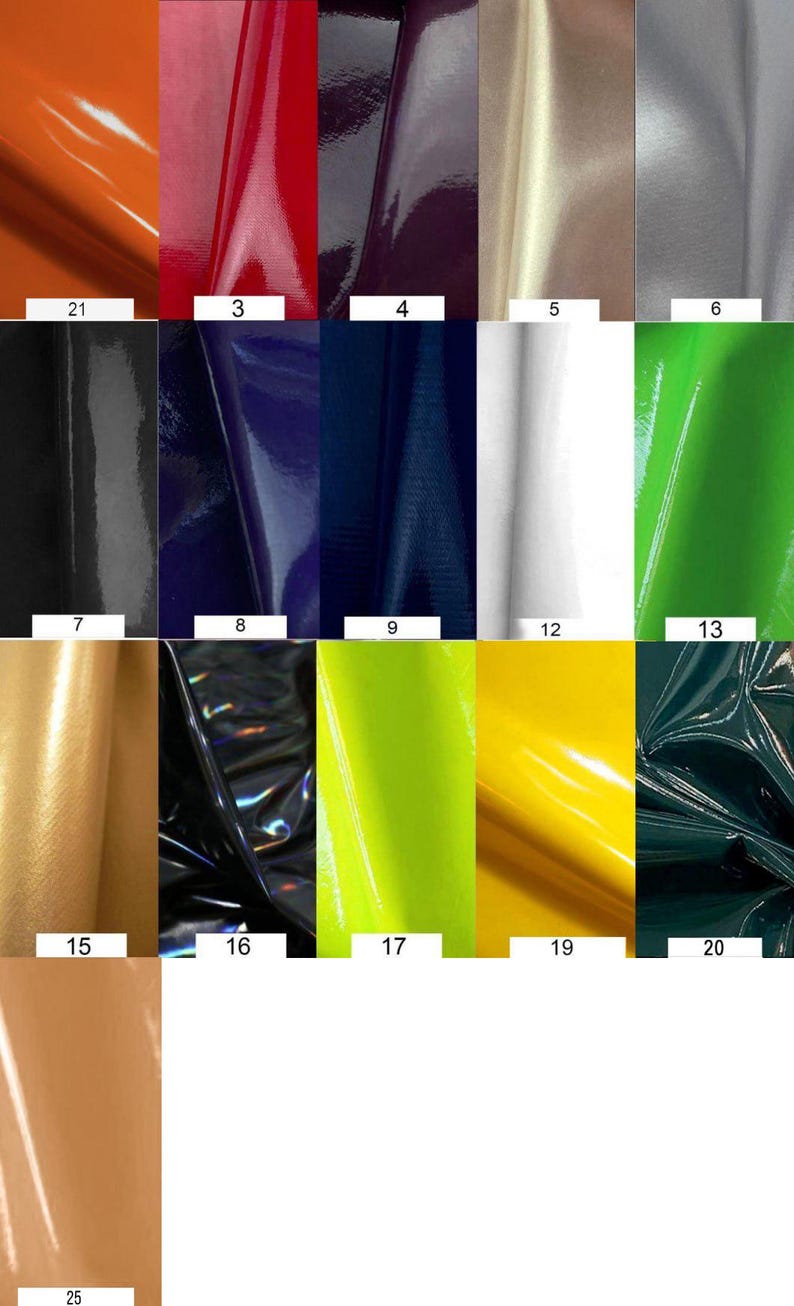 Leggings de PVC: ropa de club para festivales con detalle de cordones imagen 3