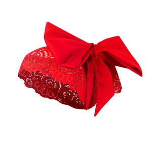 Lace panties with bow, bow panties, cute lace panties
