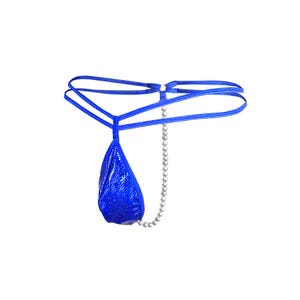 Herrpärl G-sträng, Micro Thong för män, Exotiska herrunderkläder, Herrunderkläder