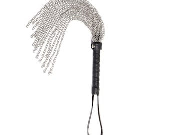 Chain flogger, metal flogger, impact play