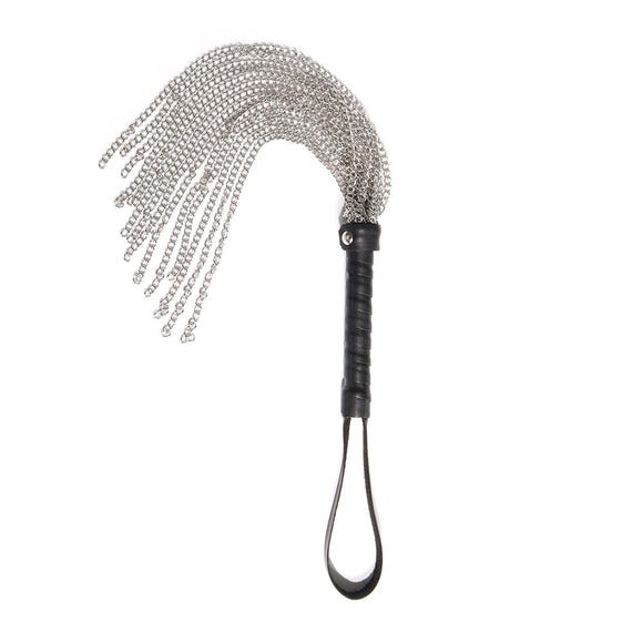 Chain flogger, metal flogger, impact play
