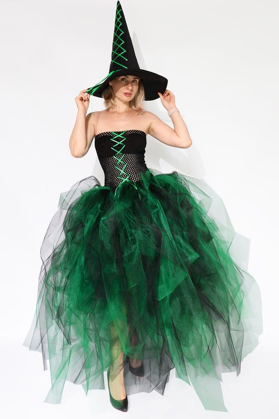 green emerald velvet dress Amazon.com: Rubie's Girl's Green Witch Costume, Medium : Clothing, Shoes &  Jewelry