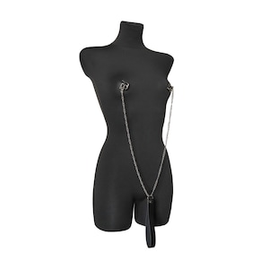 Nipple clamps with leash