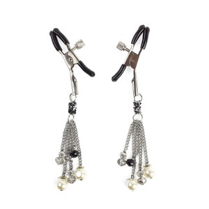 Nipple clamps, nipple jewelry, nipple clips, body jewelry, nipple toys, adjustable clamps, mature jewelry
