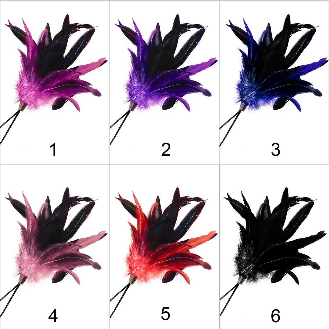 Message Feather Feather Tickler, Foreplay Tickler, Massage Feather - Etsy Denmark