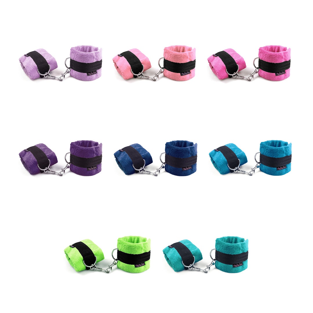 Soft Handcuffs, Fabric Handcuffs, Wrist Cuffs, Soft Cuff, Adjustable
