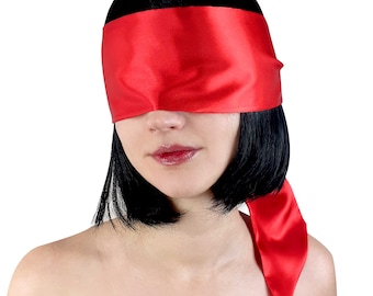 Blindfold, silk blindfold, blindfold Silk Eye Mask, Blindfold Ribbon