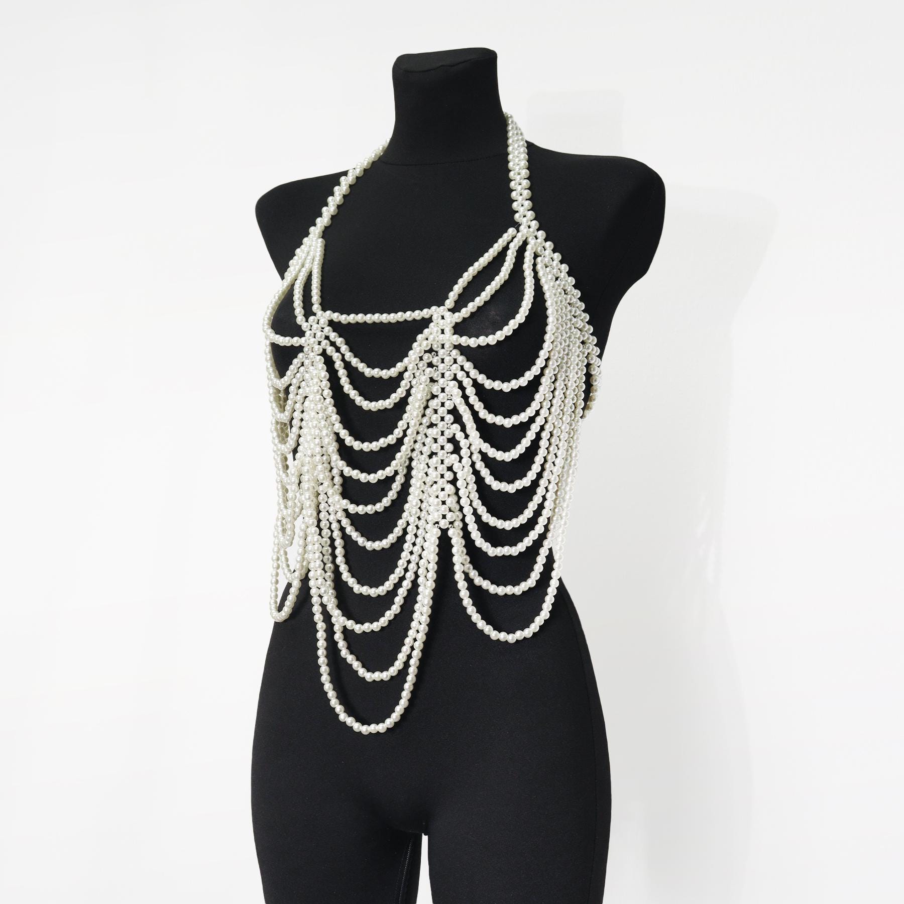 Perfumeパフューム✳︎ Pearl Chain Harnessパールハーネス Perfume Closet Pearl Chain Harness - メルカリ