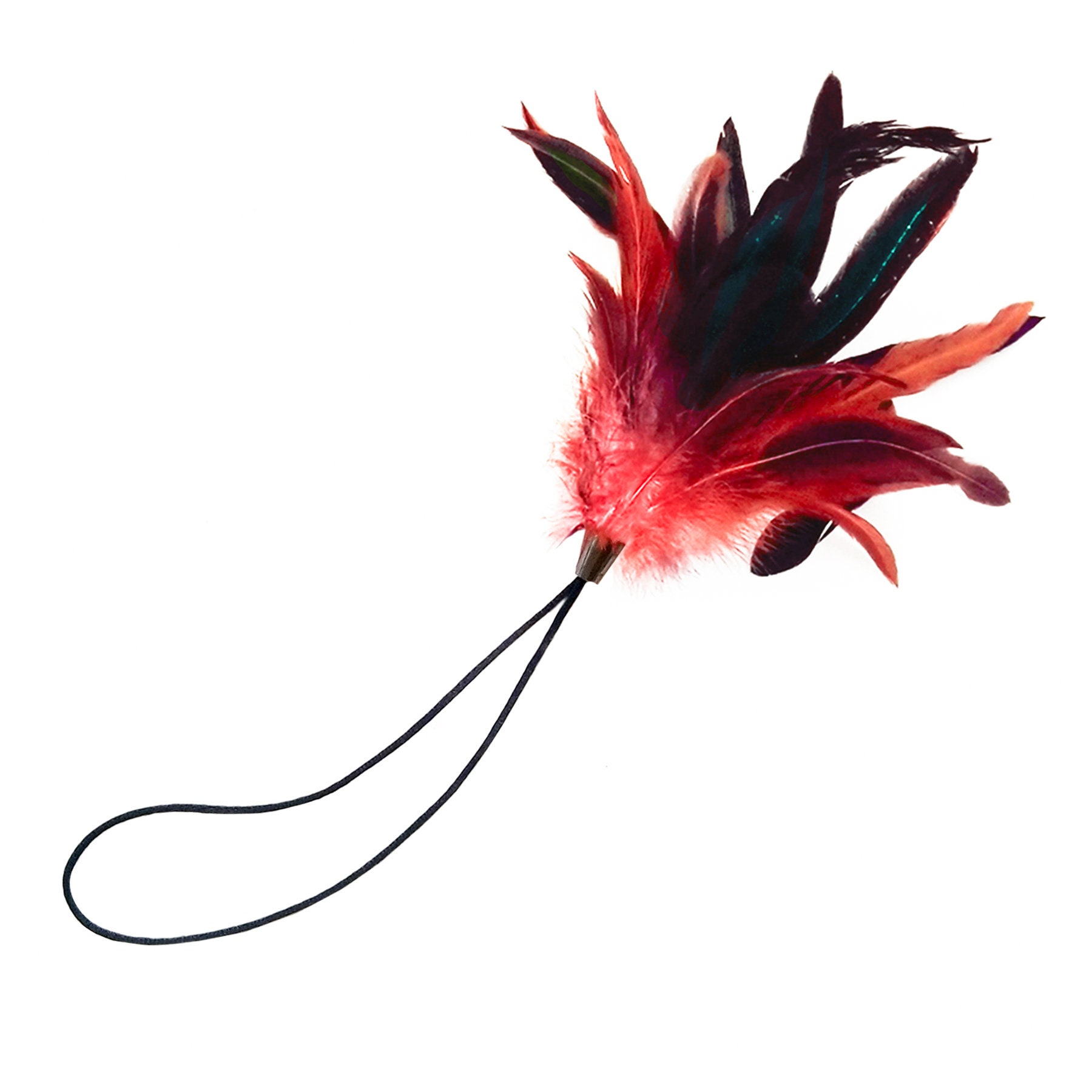 leg bar sex toy Cytherea Smooth Anal Plug Feather Stainless Steel Butt Plug Sex Toys for  Women main image 1