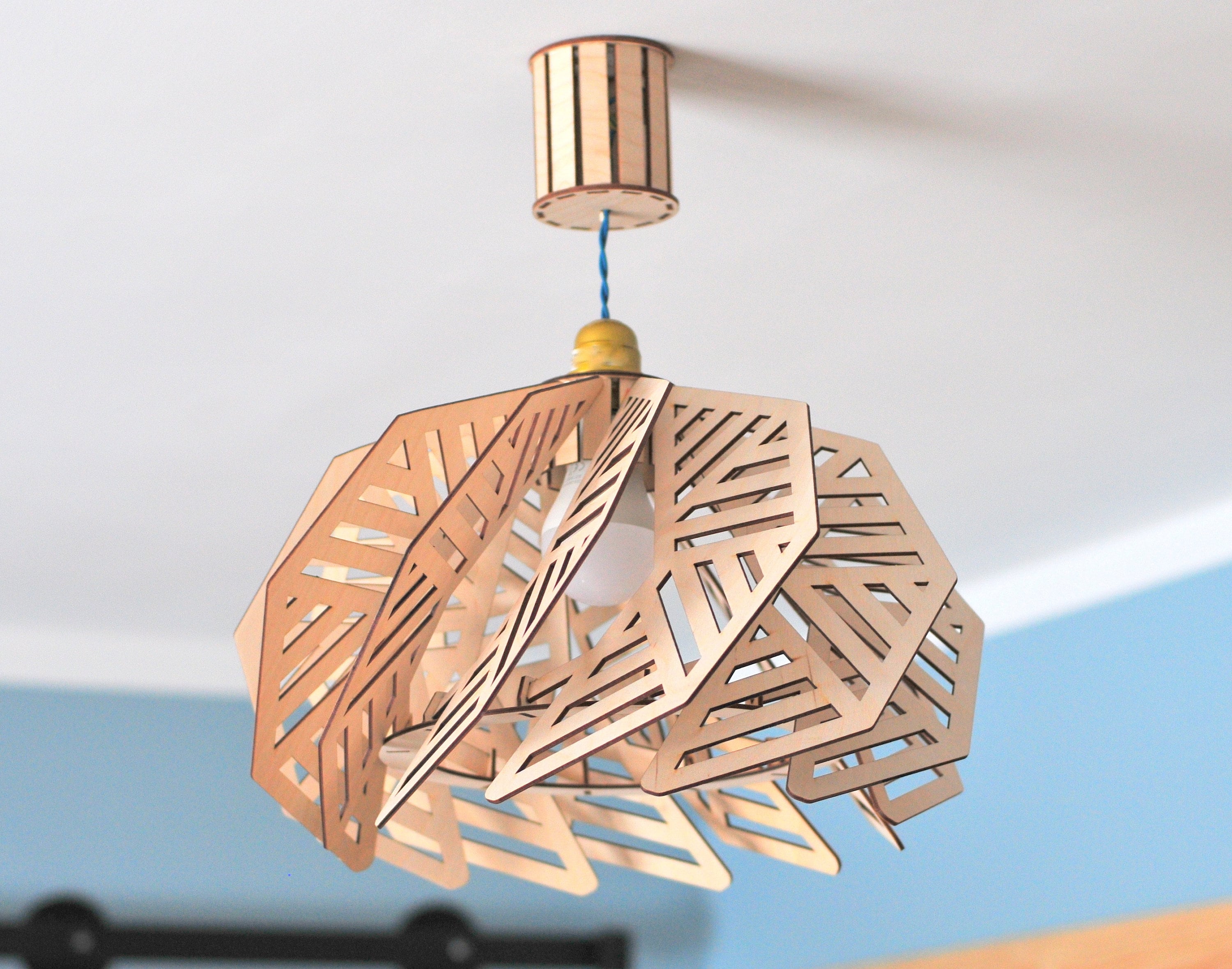 Free Co2 Laser Cutting Files for Wood Pendant Lights