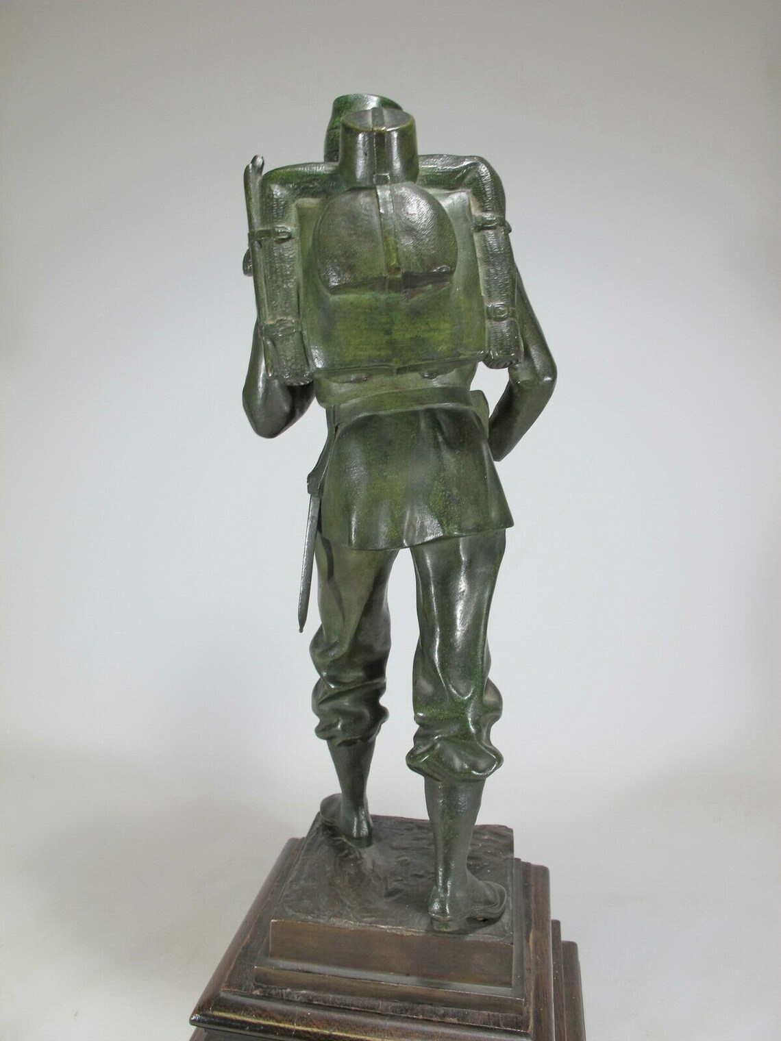 Statue antique Français soldat en bronze 40012 Etsy