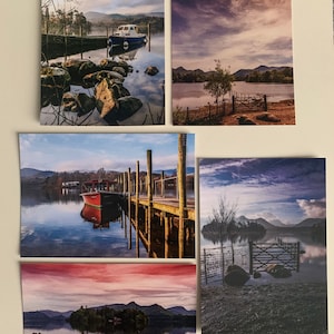 Set de postal Derwentwater 1