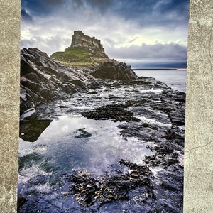 Lindisfarne Castle Early Morning View Giclee Print
