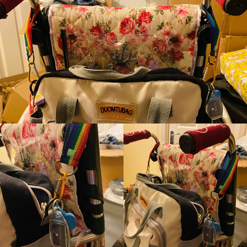 Wheelchair Bag Adapter Straps Etsy