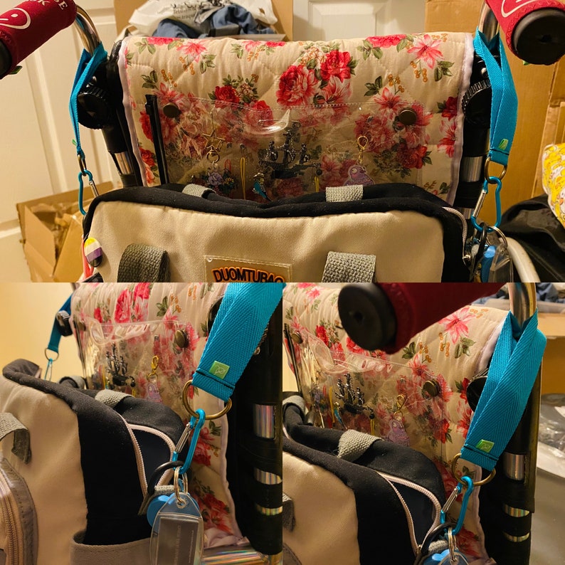 Wheelchair Bag Adapter Straps Etsy