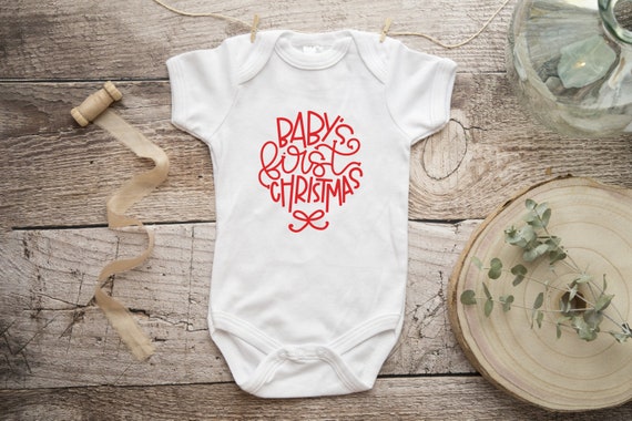 baby's 1st christmas baby grow