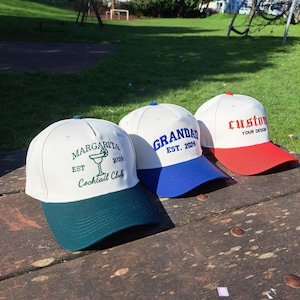 Vintage Style Custom Trucker Hat, Your Design Here, Trucker Caps, Personalised Cap, Bachelorette Hats, Business Logo Hat, Stag Caps, 90&#39;s