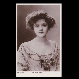 Antique postcard ∙ Miss Billie Burke