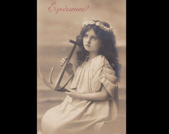 Carte postale vintage ∙ Espérance