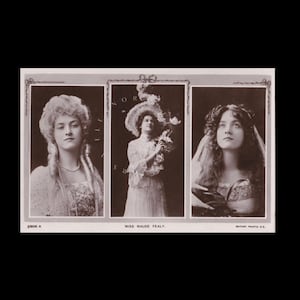 Vintage postcard ∙ Miss Maude Fealy ∙ 1905