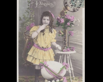 Vintage postcard ∙ Happy Easter