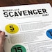 Workplace Team Scavenger Hunt Printable Activity Work Team Building ...