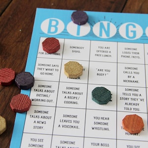 Lugar de trabajo BINGO Actividad de oficina imprimible y juego para romper el hielo / Tarjetas de BINGO de oficina Actividad del personal / Juego de fiesta de oficina / Competencia del personal