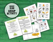 Decision Quest: Desert Island, Printable Team-building Game, Group Decision-Making Icebreaker Activity