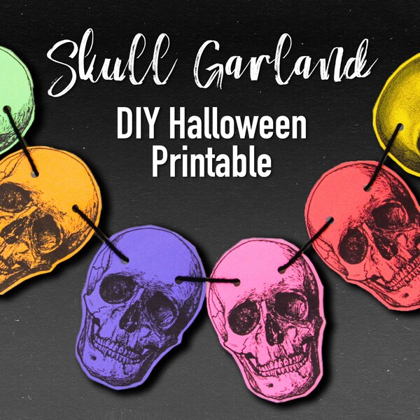 Skull Garland - Etsy