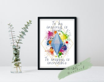Arts Crafts The Sims Inspired Goodies By Simalien On Etsy