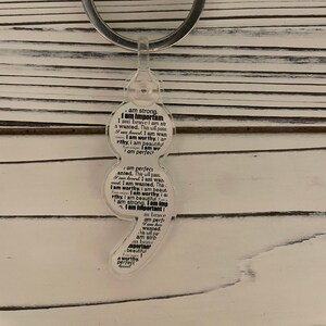 Semicolon Keychain