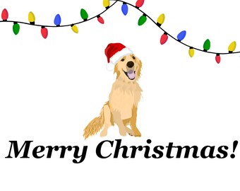 Golden Retriever Christmas Cards 2022