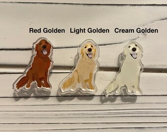Golden retriever croc charm clearance